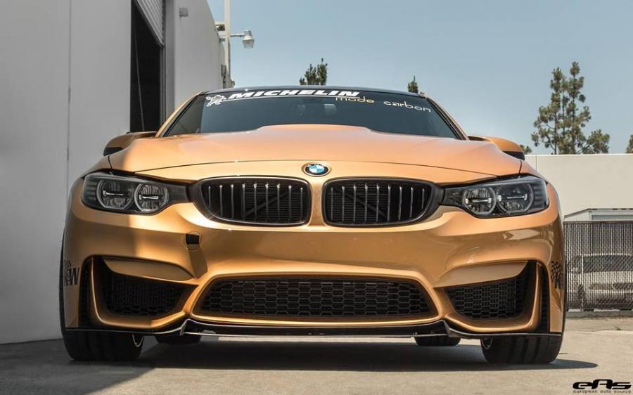  BMW M3 Sedan in Gold by EAS 2016 года  (фото 5 из 19)